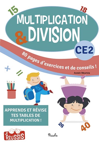 Product Image: Multiplication & division CE2, 8-9 ans