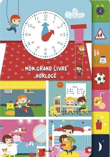 Mon grand livre horloge Books