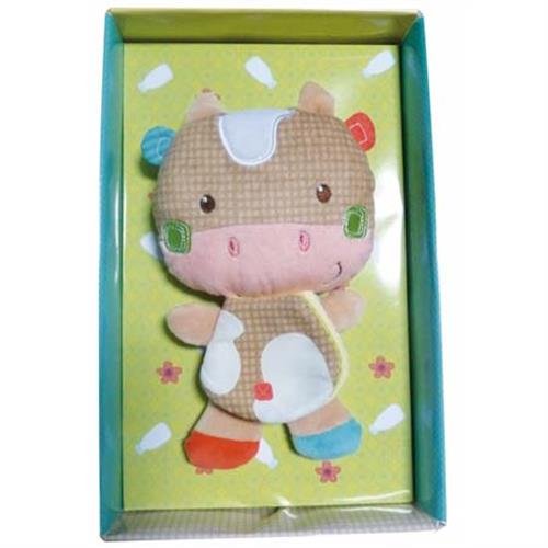 Livre tissu ma petite vache book