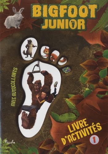 Bigfoot junior: Livre d'activités 1, avec autocollants book