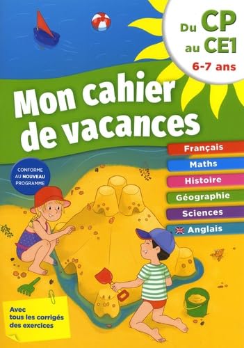 Mon cahier de vacances du CP au CE1 6-7 ans book