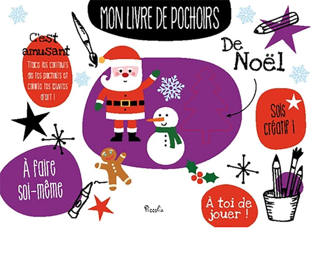 Mon livre de pochoirs de Noël book