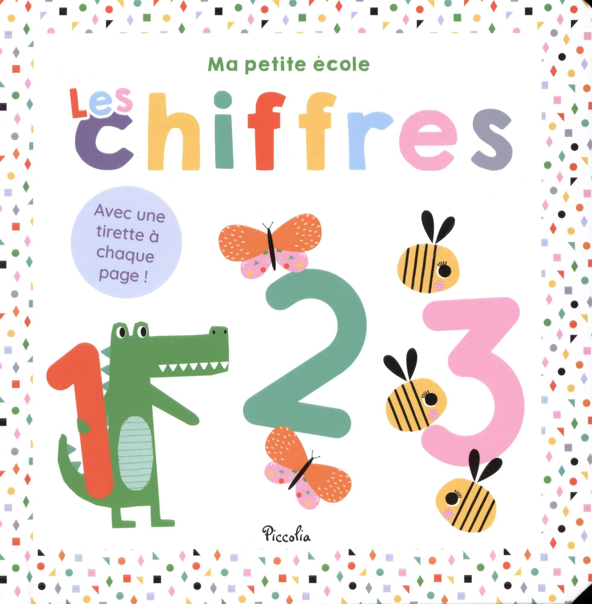 Les chiffres: Avec une tirette à chaque page ! book