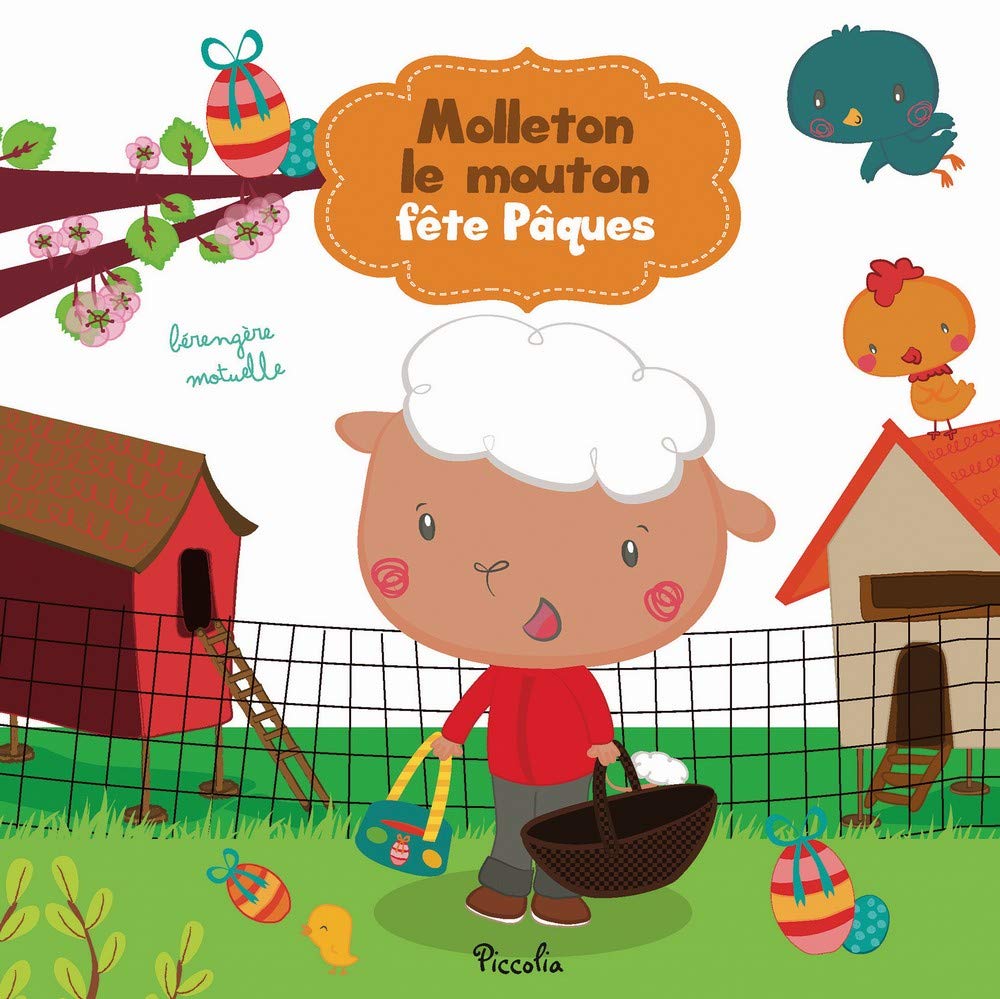 Pompon le mouton fête Pâques book