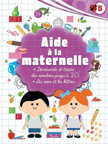 Découverte et tracés des nombres jusqu'à 20, les sons et les lettres, 5 ans book