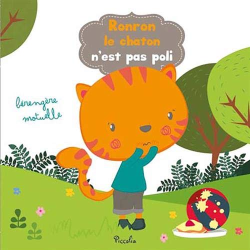 Ronron le chaton n'est pas poli book