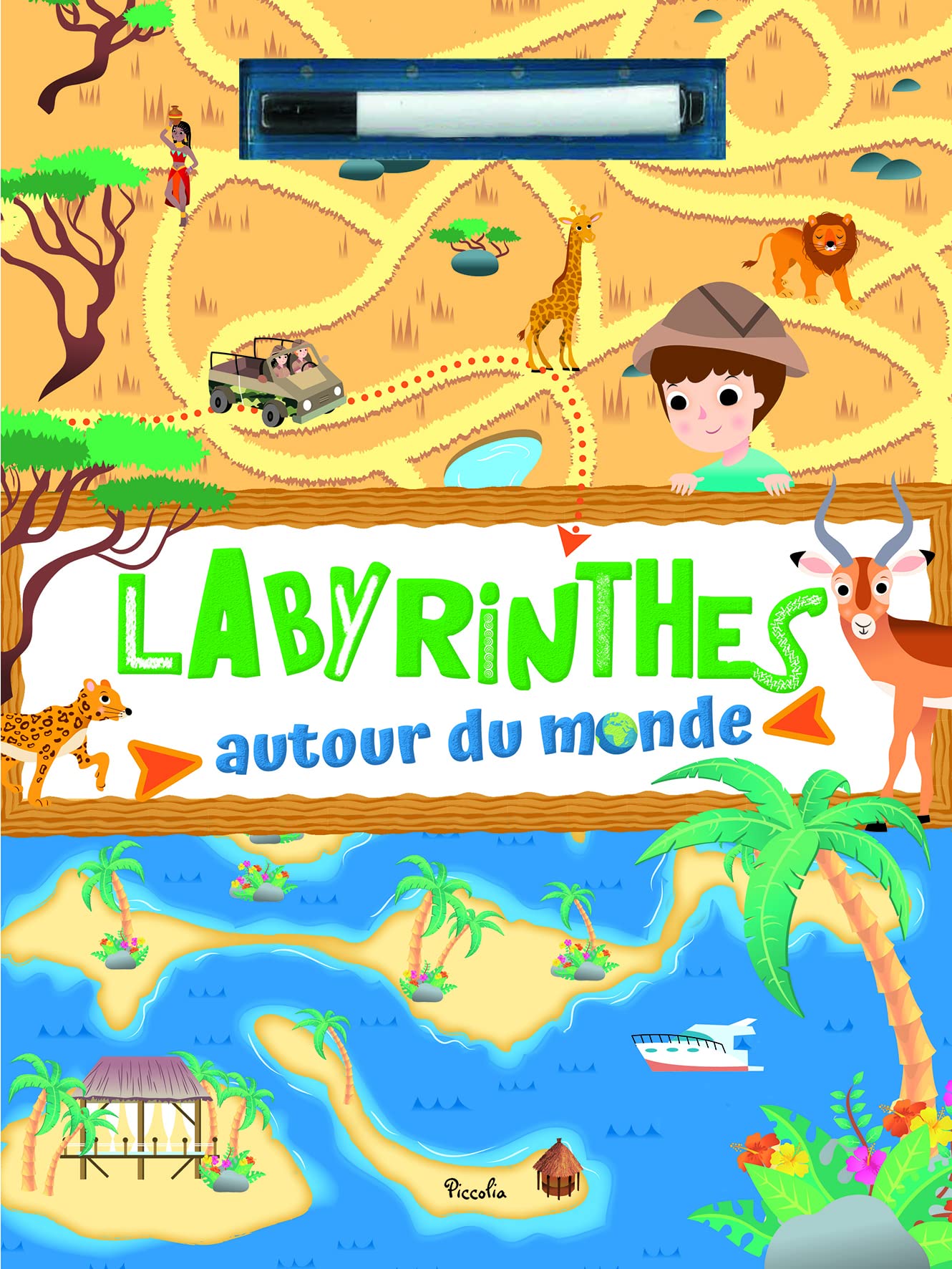 Autour du monde: Je joue avec mon feutre Tiptoi & Games