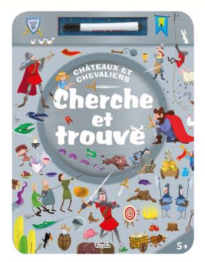 Châteaux et chevaliers : cherche et trouve book