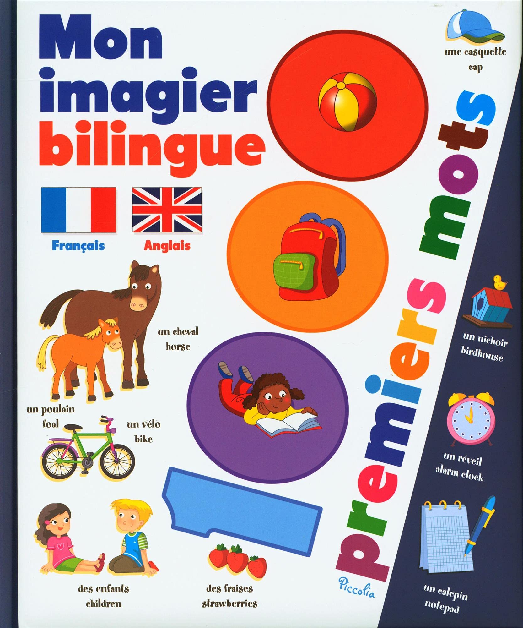 Mon imagier bilingue Français Anglais: 1000 premiers mots book