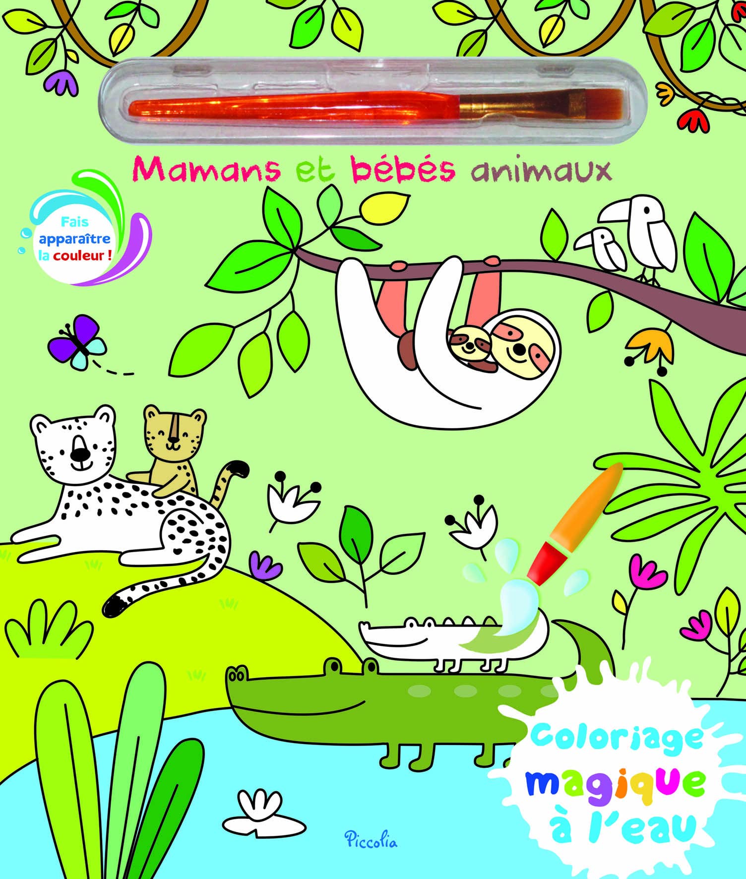 Mamans et bébés animaux: Avec 1 pinceau Tiptoi & Games