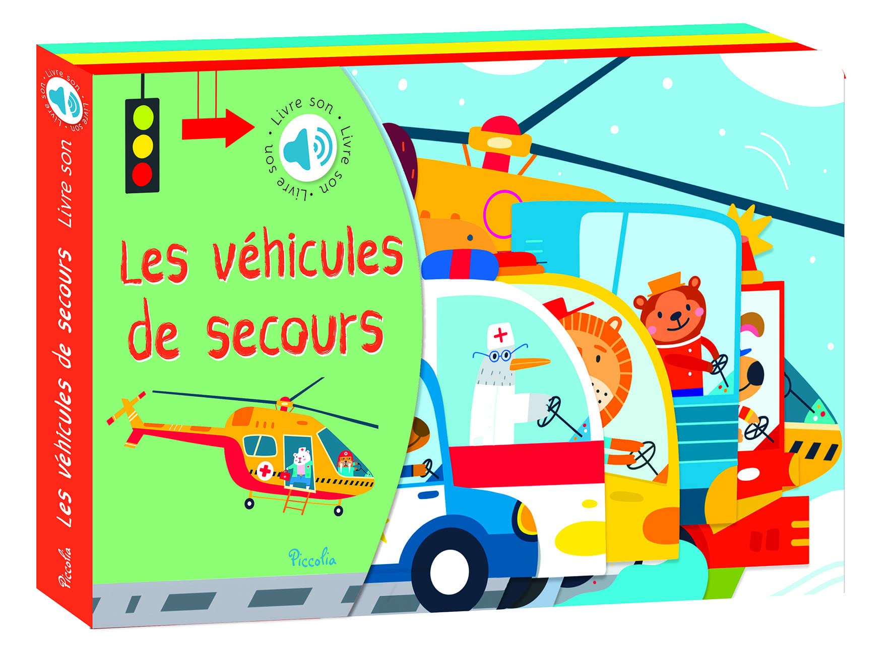 Les véhicules de secours Livre son book