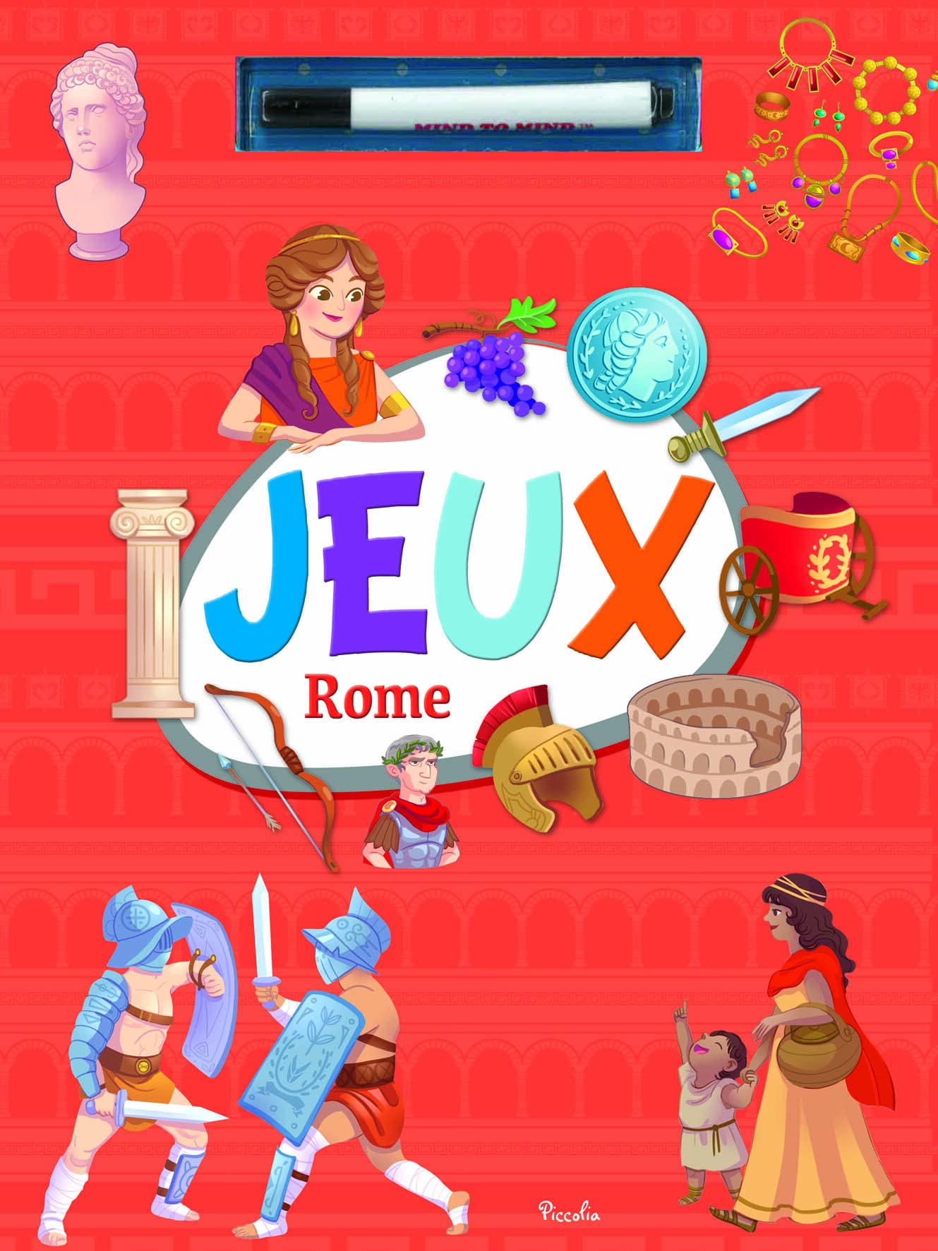 Jeux Rome - Joue feutre: Avec un feutre effaçable Tiptoi & Games