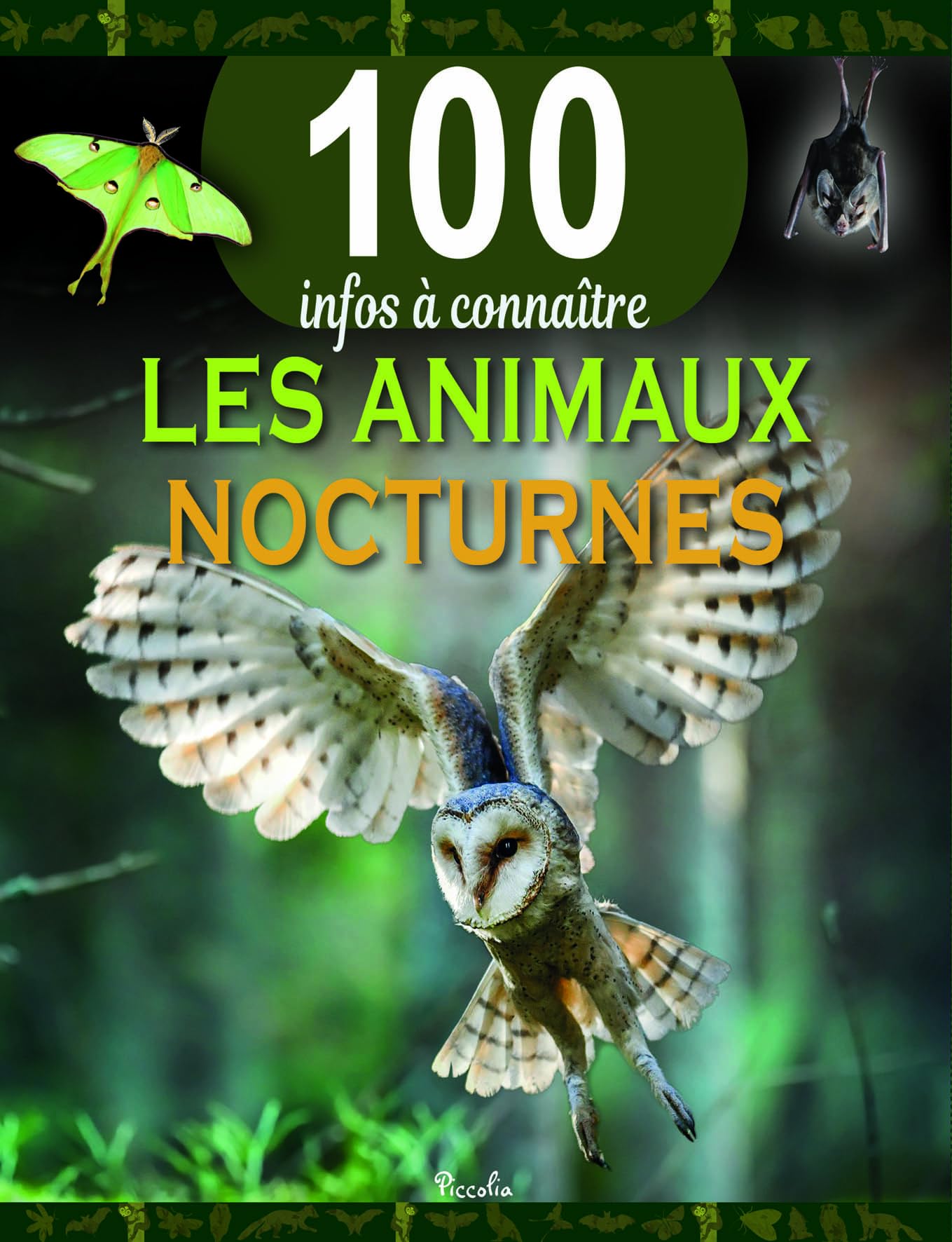 Les animaux nocturnes - 100 infos à connaître book