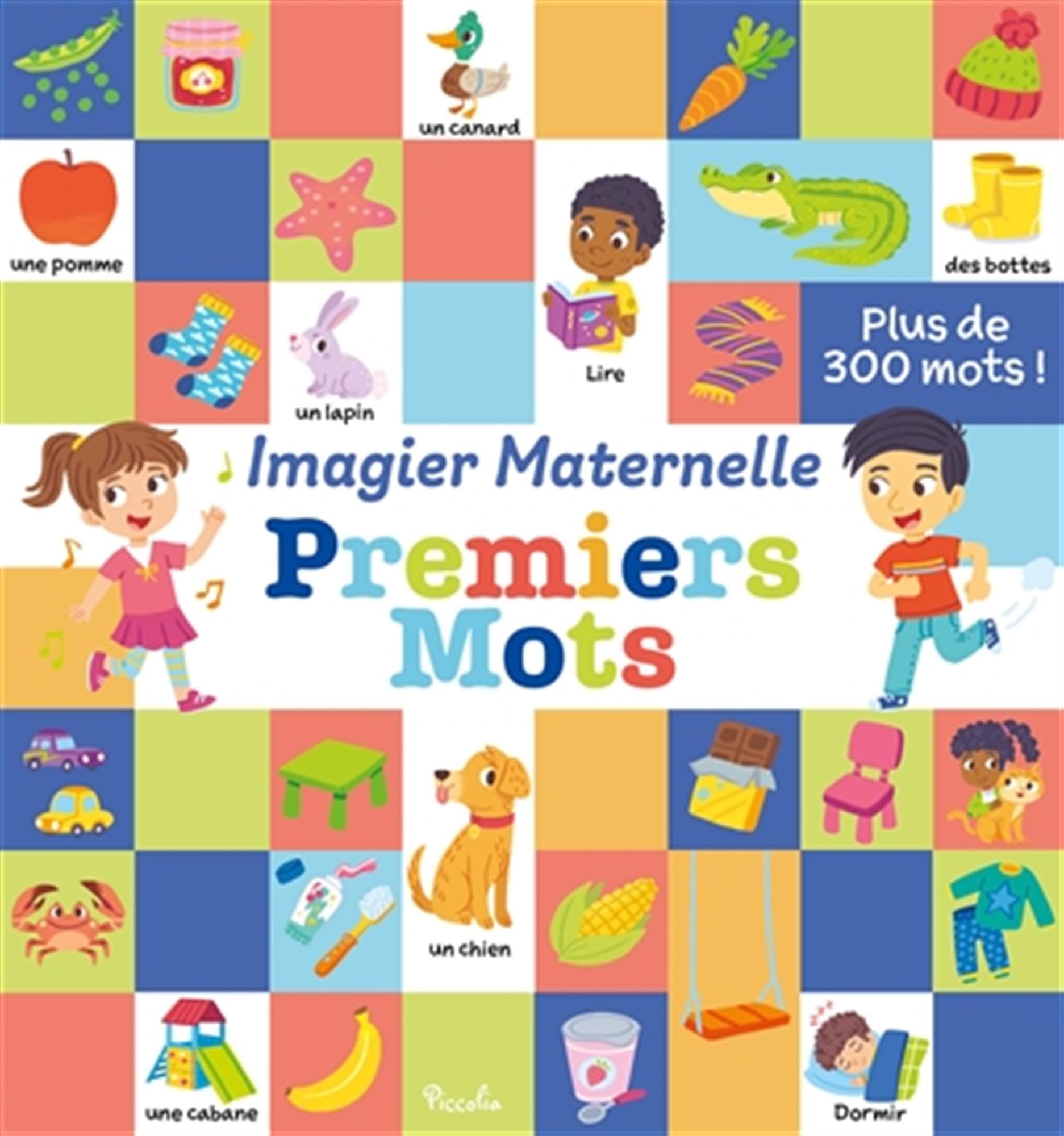 Premiers mots - Imagier maternelle book