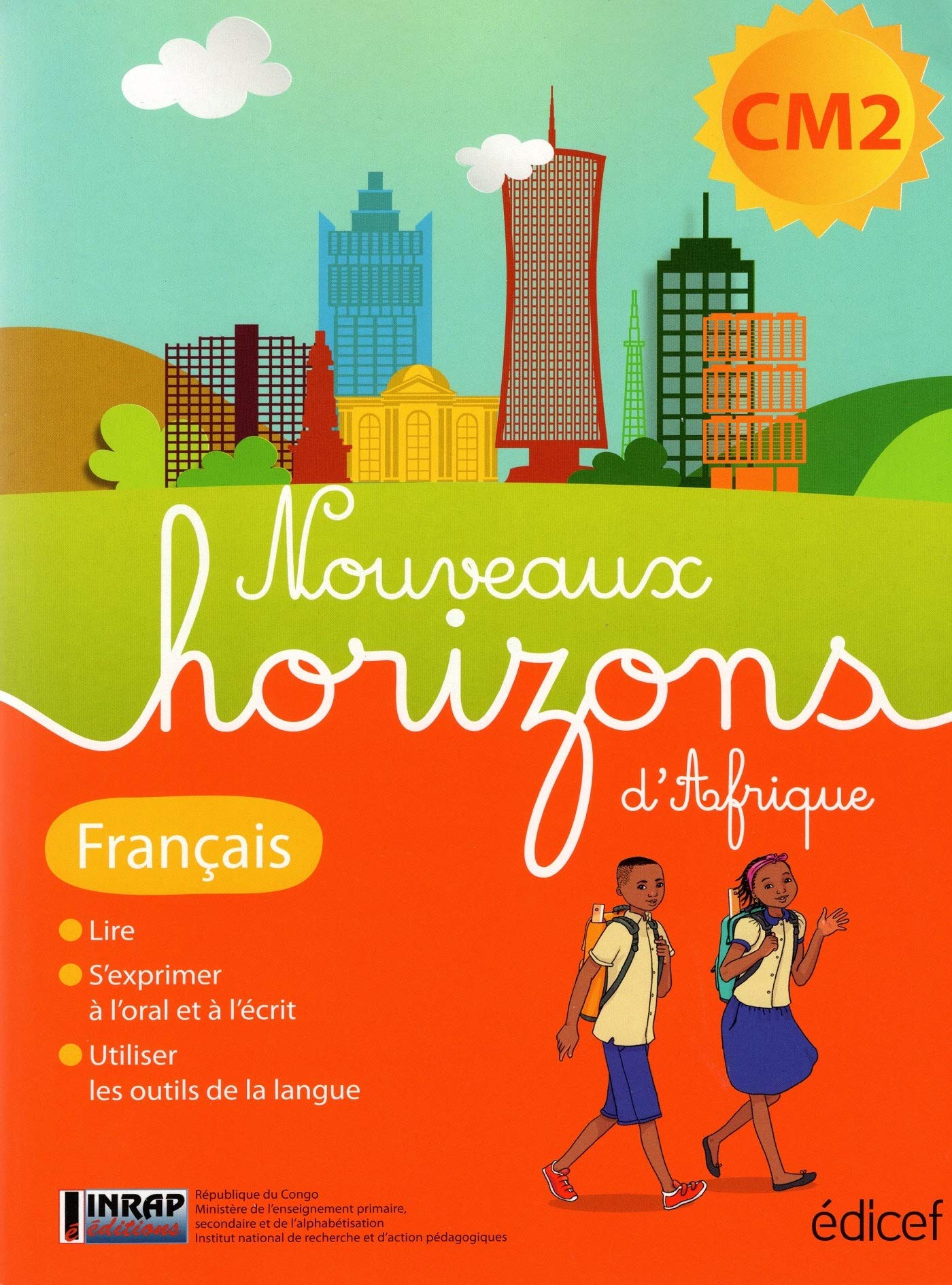 Nouveaux Horizons d'Afrique Français CM2 Congo B Elève book