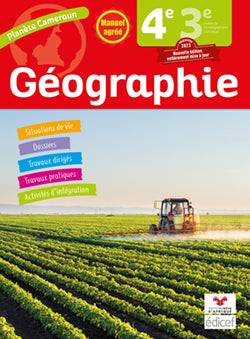 Planète Cameroun GEOGRAPHIE 4e élève Nouvelle Edition book
