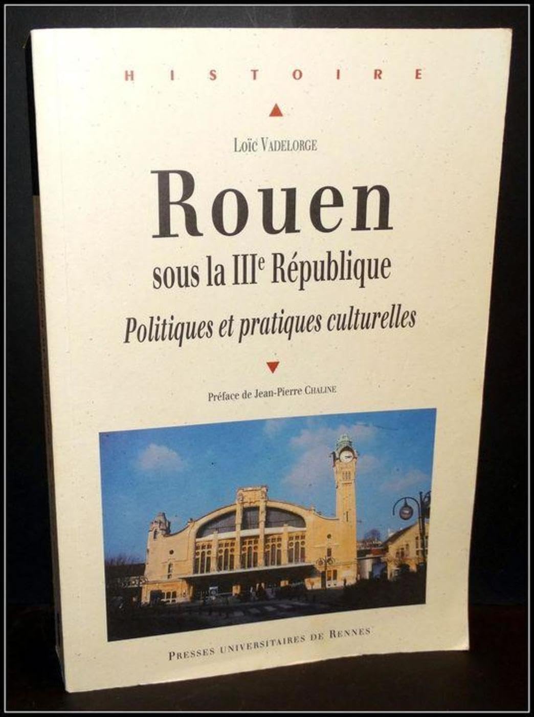 ROUEN SOUS LA TROISIEME REPUBLIQUE L INVENTION CULTURELLE DU LOCAL book