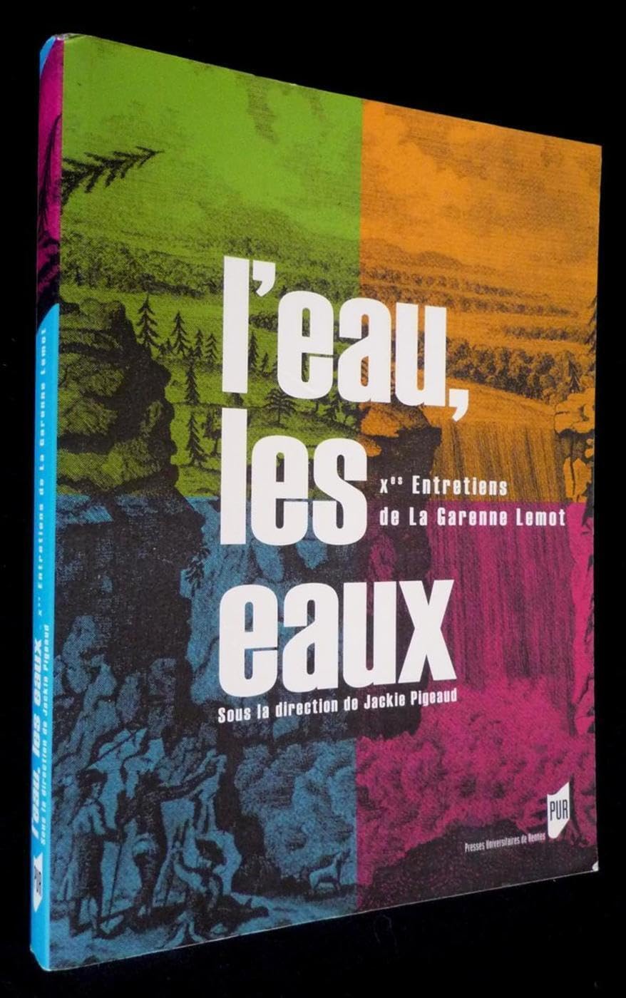 EAU LES EAUX. XEMES ENTRETIENS DE LA GARENNE LEMOT book