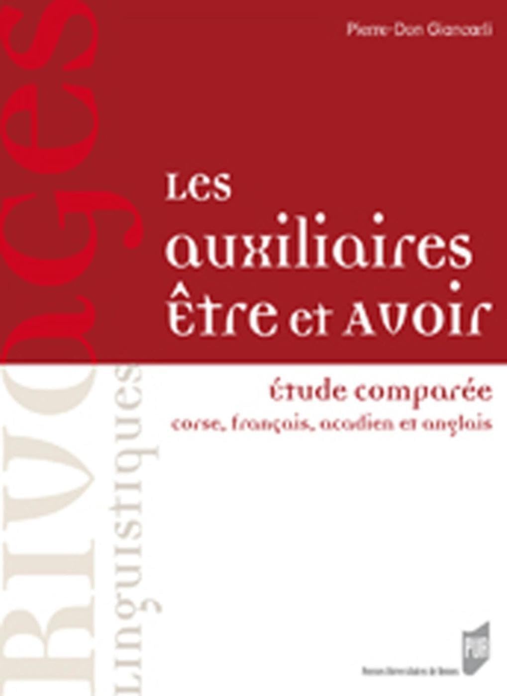 AUXILIAIRES ETRE ET AVOIR book
