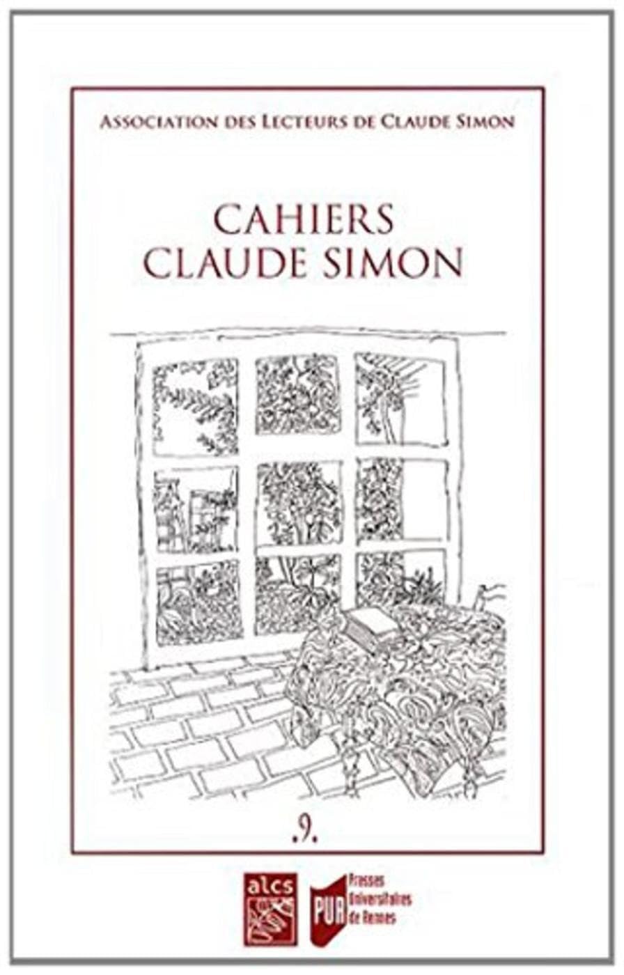 CAHIERS CLAUDE SIMON 9 Books