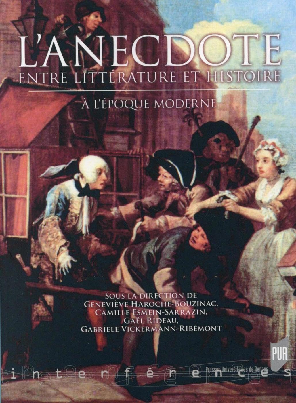 ANECDOTE ENTRE LITTERATURE ET Histoire book