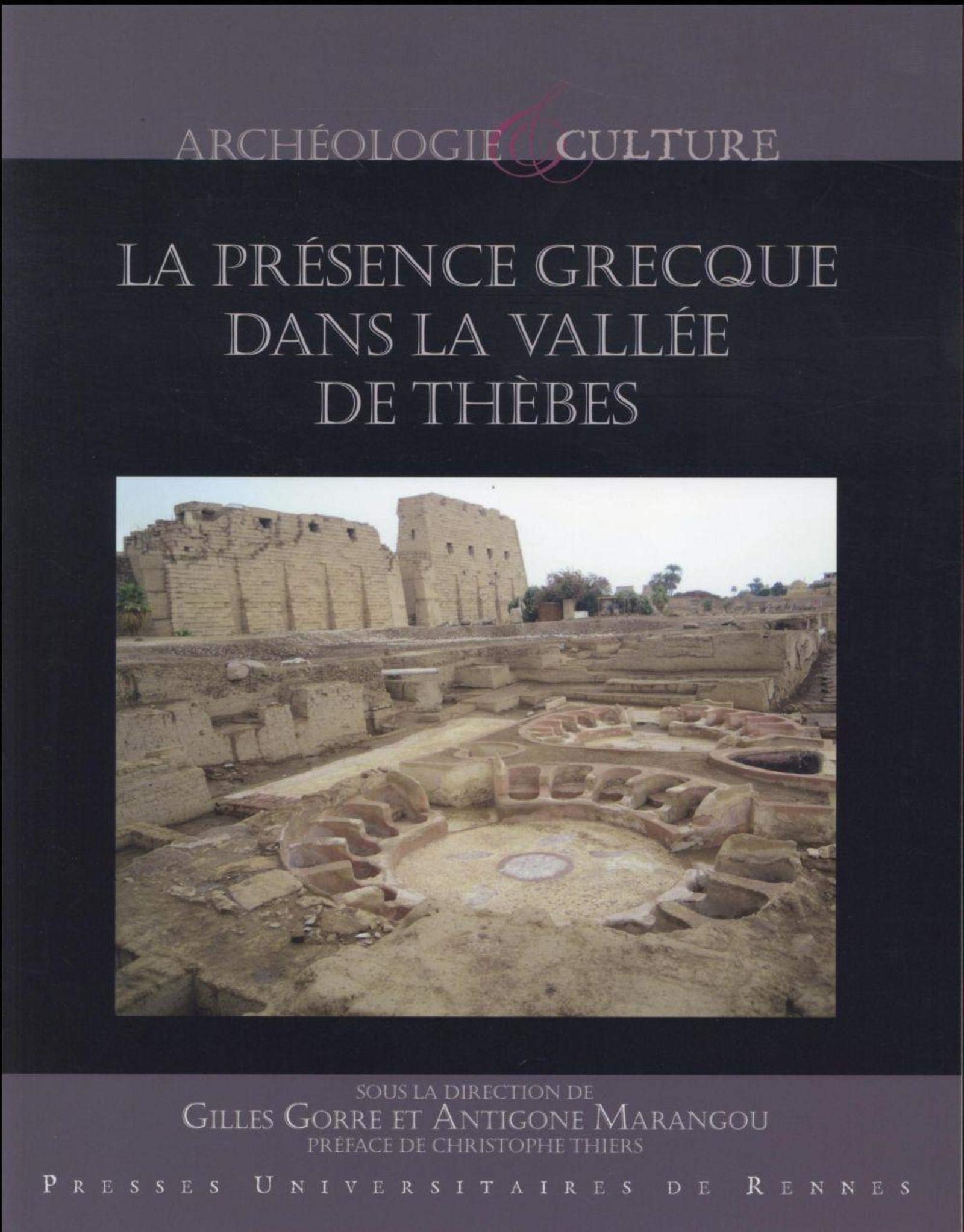 PRESENCE GRECQUE DANS LA VALLEE DE THEBES book