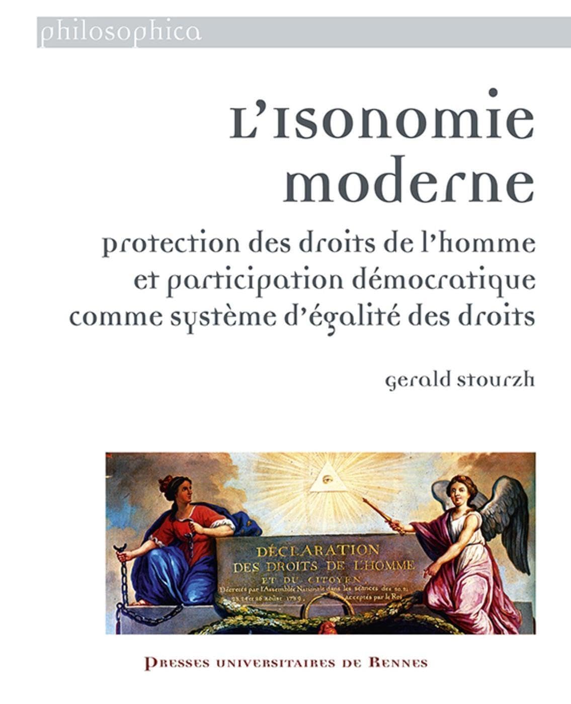 Isonomie moderne: Protection des droits de l'homme et participation démocratique comme système d'égalité des droits Philosophy