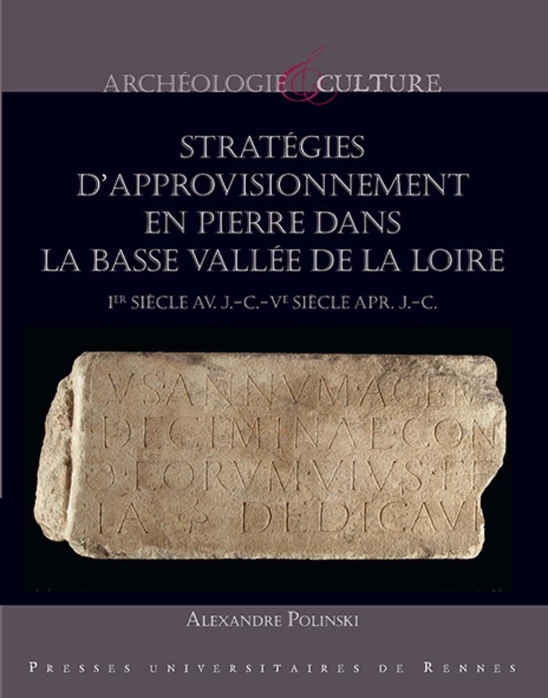 Stratégies d'approvisonnement en pierre dans la basse vallée de la Loire: Ier siècle av. J.-C.-Ve siècle apr. J.-C. book
