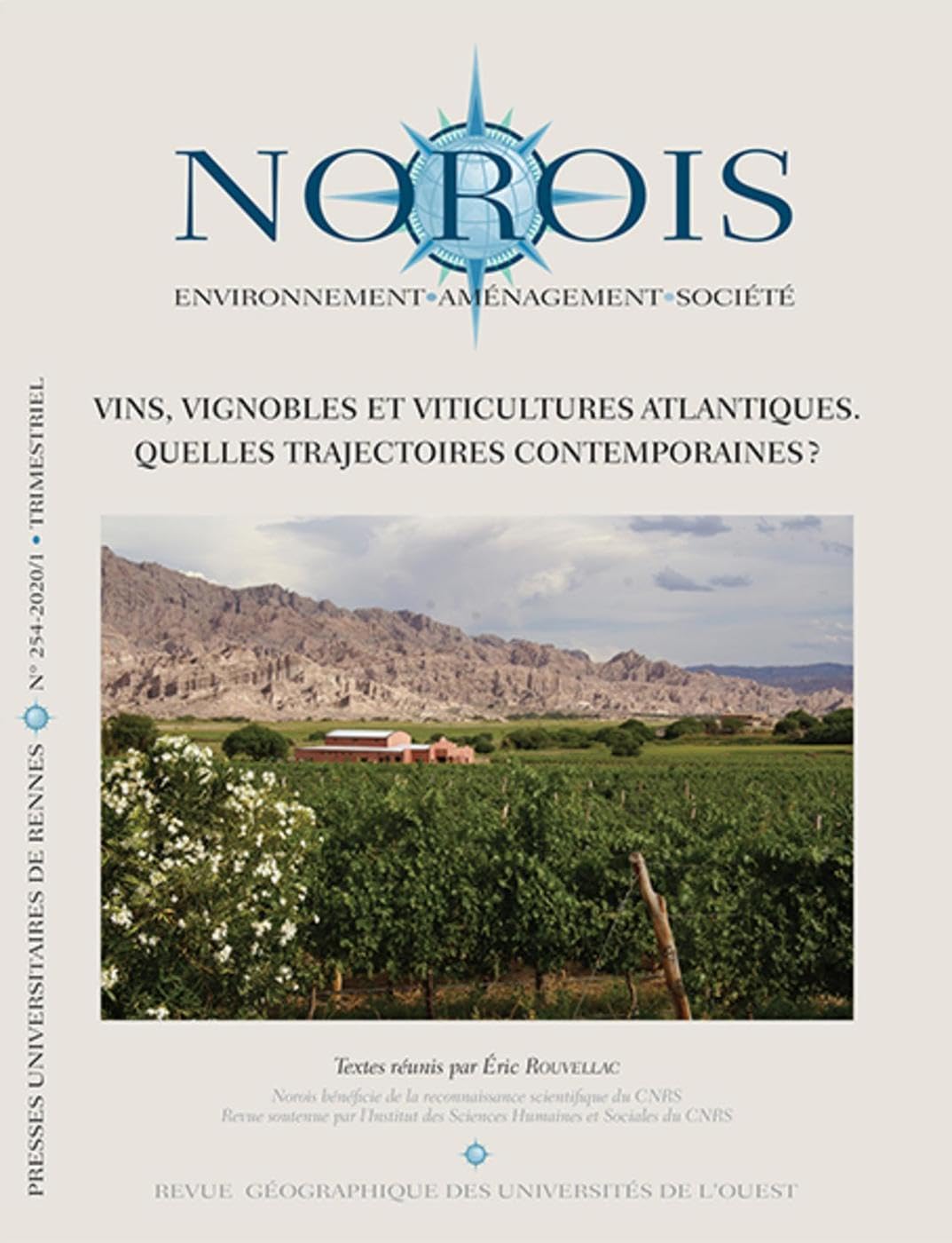 Vins, vignobles et viticultures atlantiques - N° 254-2020/1: Quelles trajectoires contemporaines ? book