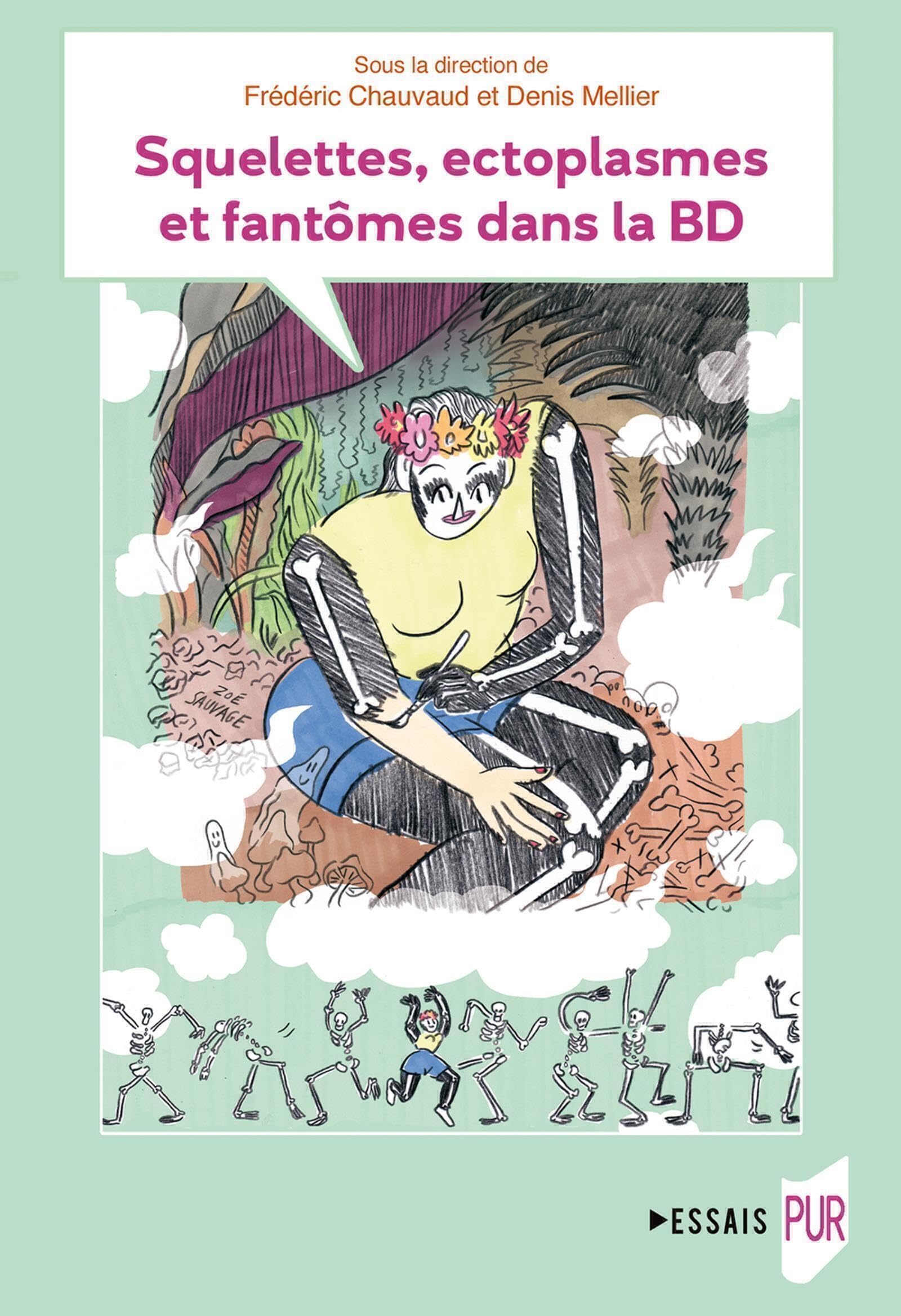Squelettes, ectoplasmes et fantômes dans la BD book
