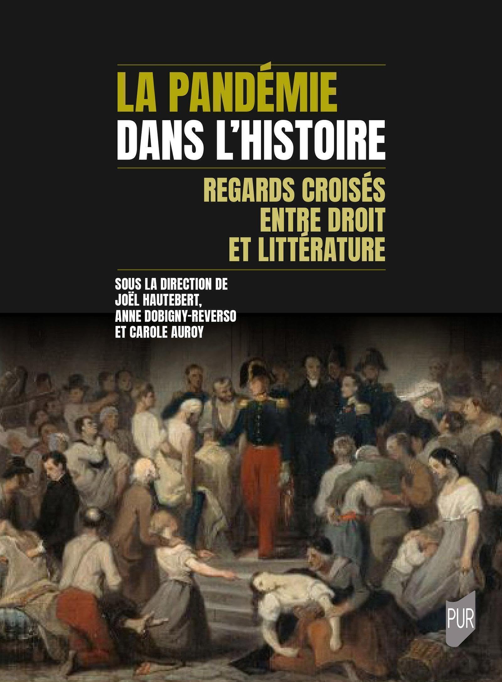 La pandémie dans l'histoire: Regards croisés entre droit et littérature book