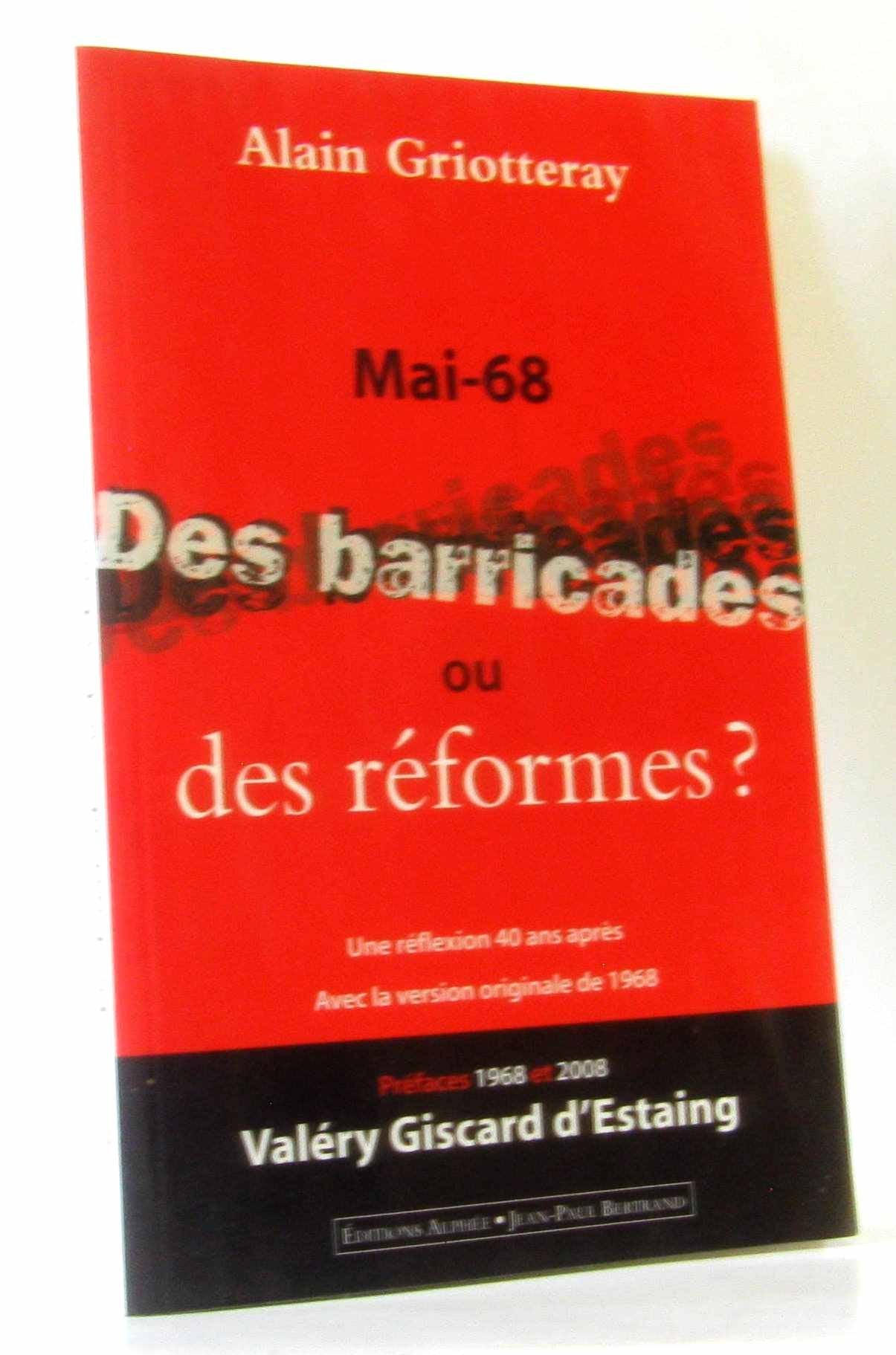 Mai 68: Des barricades ou des réformes Books