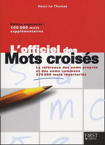 L'Officiel des mots croisés Books