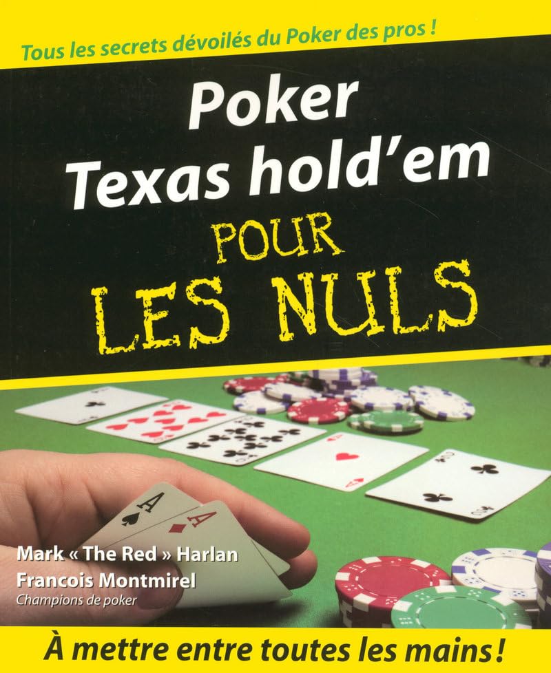 Poker Texas Hold'em Pour les nuls Leisure, Home & Garden