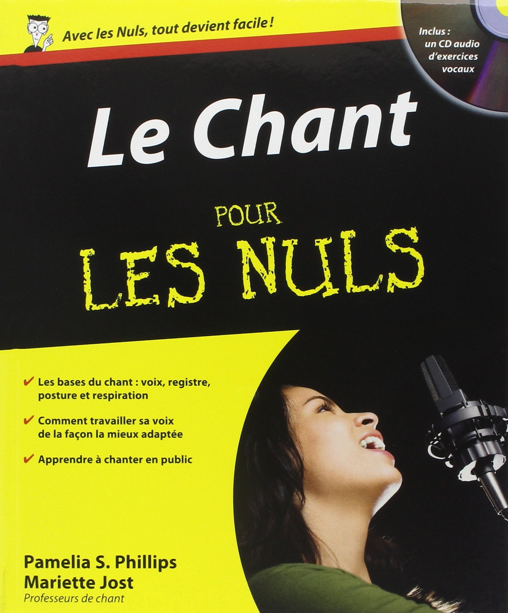 Le chant pour les nuls - inclus un cd audio d'exercices vocaux Sheet Music