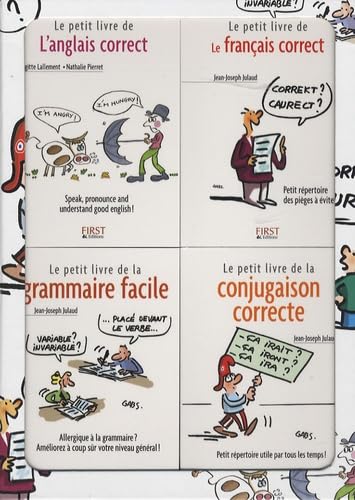 Les indispensables de la rentrée, coffret en 4 volumes : Le petit livre de la conjugaison correcte ; Le petit livre de la grammaire facile ; Le petit ... correct ; Le petit livre de L'anglais correct Books