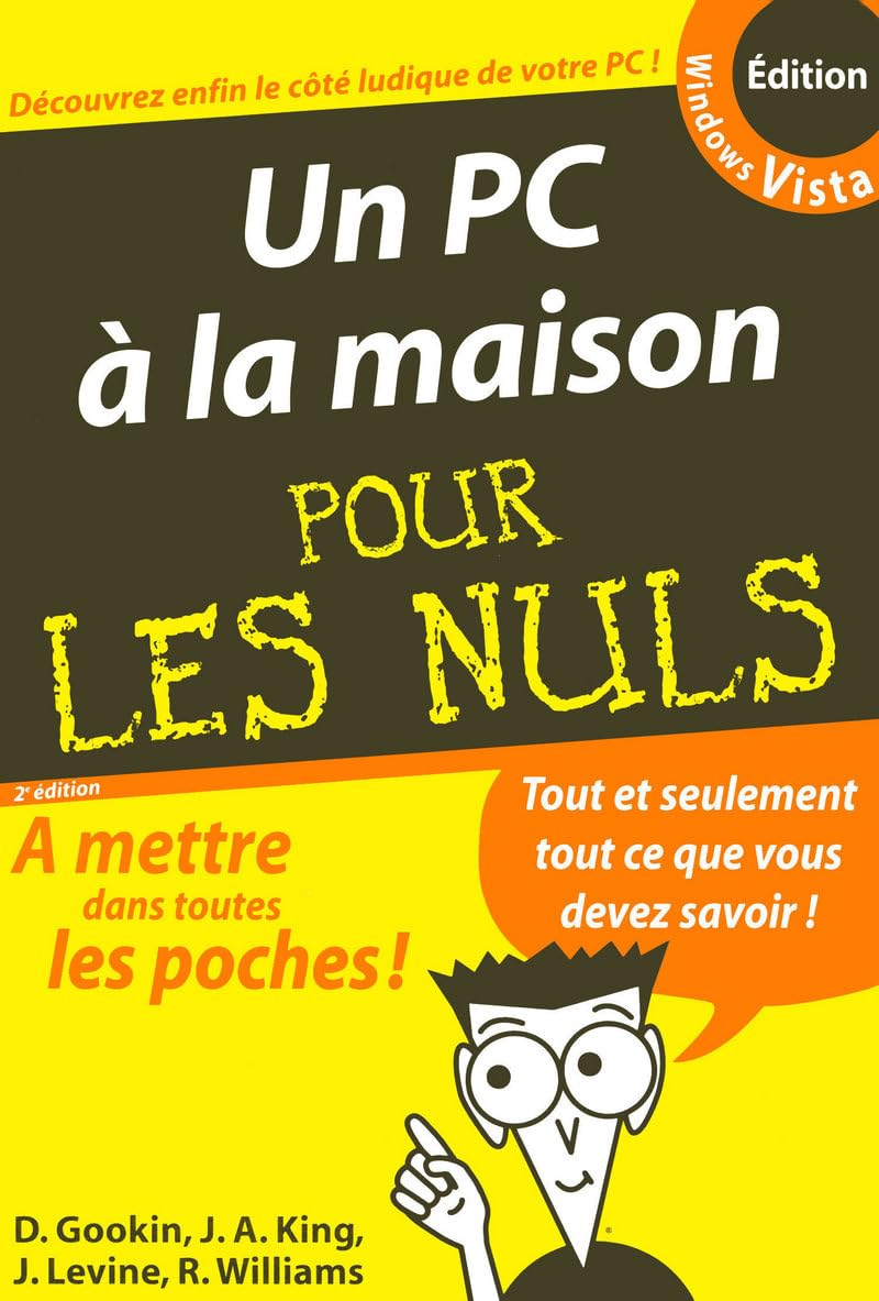 PC à la maison éd. Windows Vista Poche Pour les Nuls book