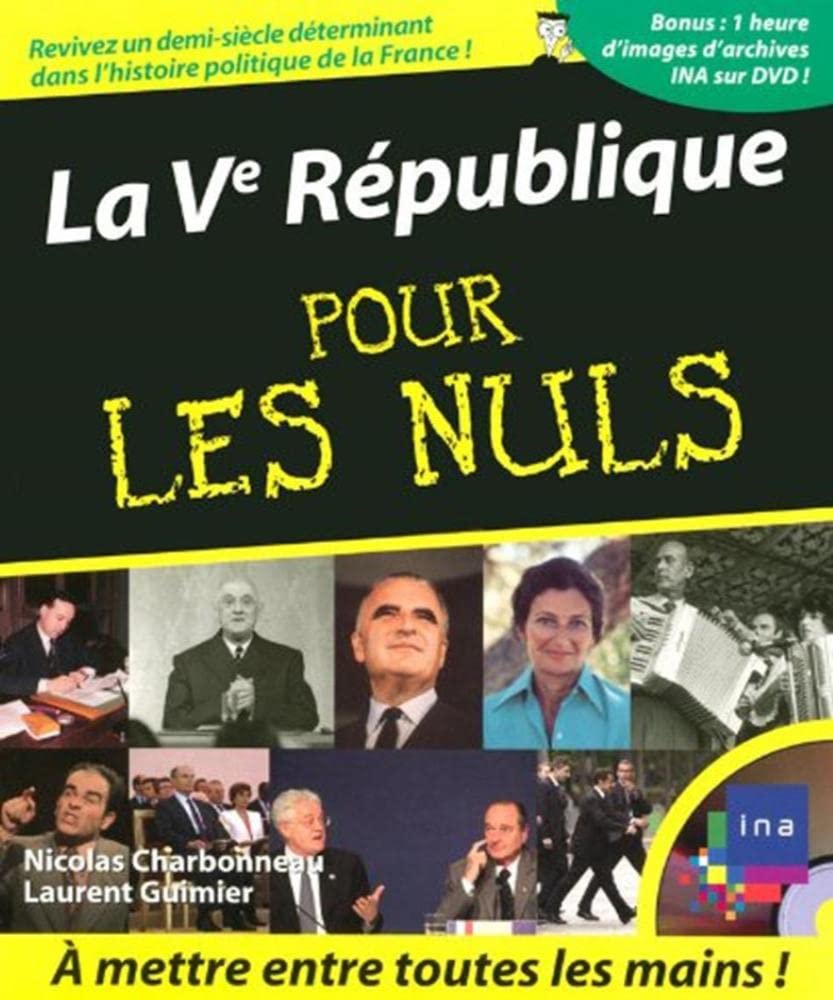 La Veme République pour les nuls + CD Politics & History