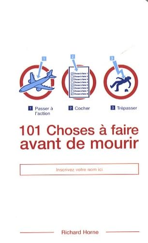 101 CHOSES A FAIRE AV MOURIR book