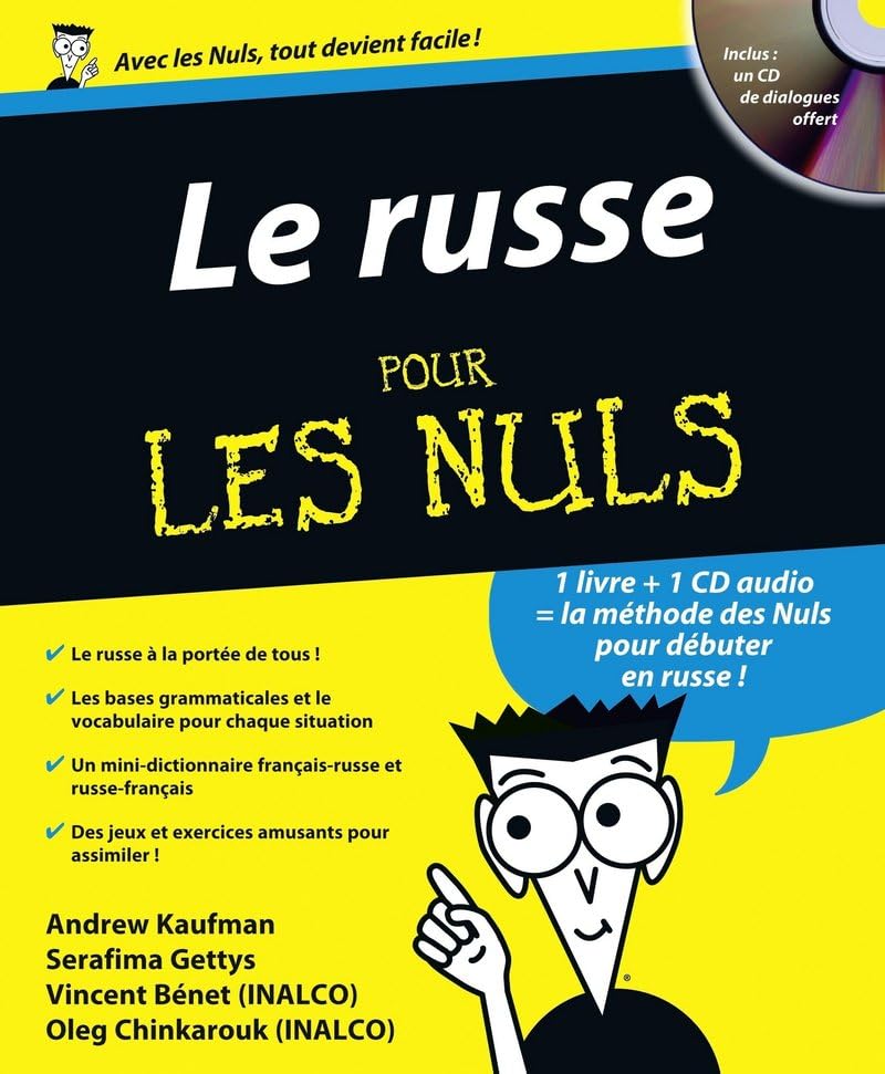 Le russe pour les nuls Foreign Languages ​​& Dictionaries