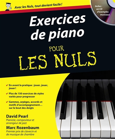 Product Image: Exercices de piano pour les nuls