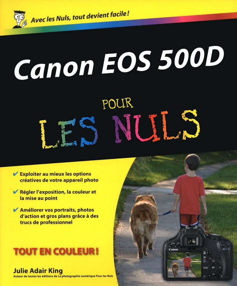CANON EOS 500D POUR LES NULS book