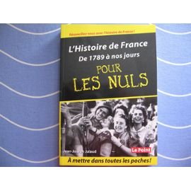 L'histoire de france de 1789 à nos jours pour les nuls Books
