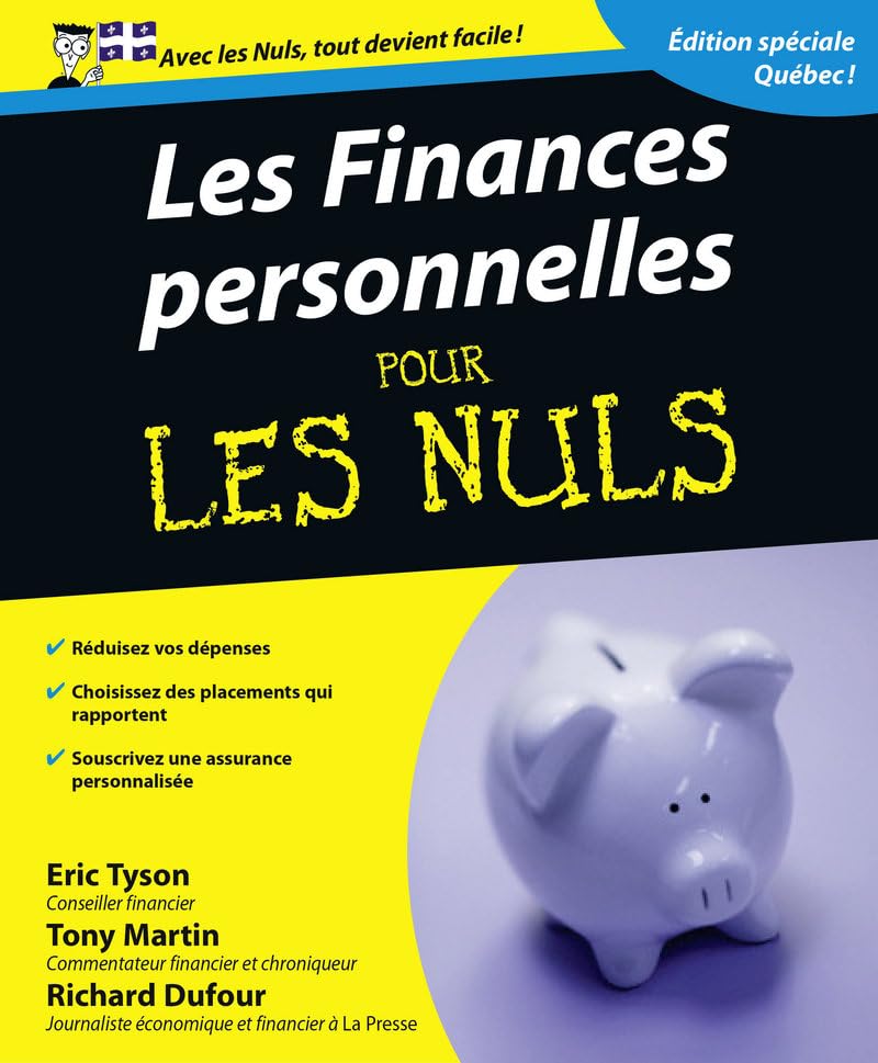 Finances personnelles pour les Nuls, édition spéciale Québec book