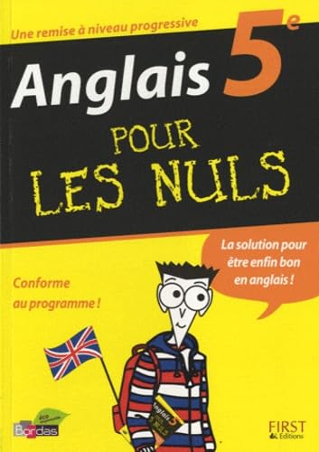 ANGLAIS 5E POUR LES NULS book