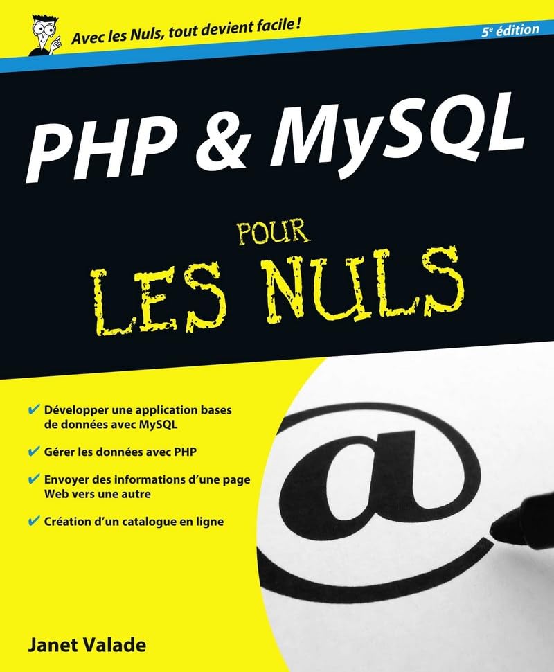 Product Image: PHP et MySQL 5e ed Pour les nuls