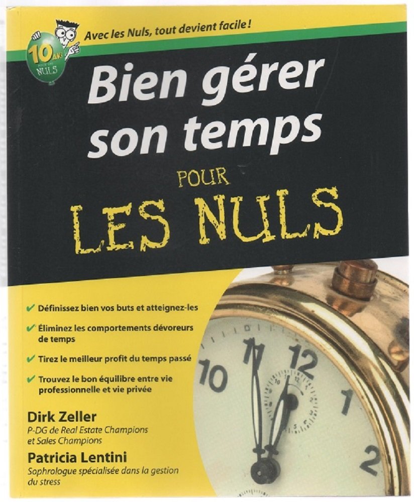 Bien gérer son temps pour les Nuls book
