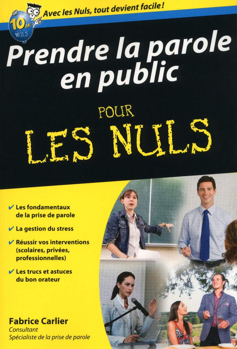 Prendre la parole en public Poche pour les Nuls book