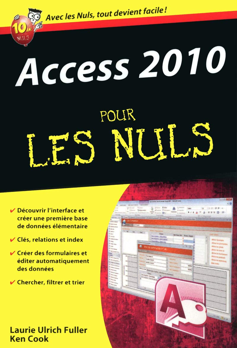 Access 2010 Poche Pour les Nuls book