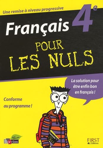 FRANCAIS 4EME POUR LES NULS book